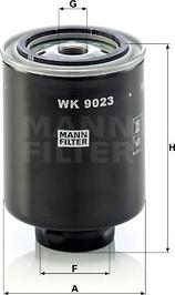 Mann-Filter WK 9023 z - Yakıt filtresi parts5.com