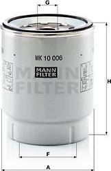 Mann-Filter WK 10 006 z - Filtru combustibil parts5.com