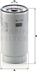 Mann-Filter WK 11 003 z - Filtru combustibil parts5.com