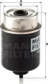 Mann-Filter WK 8100 - Filtre à carburant parts5.com