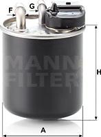 Mann-Filter WK 820/16 - Filter goriva parts5.com