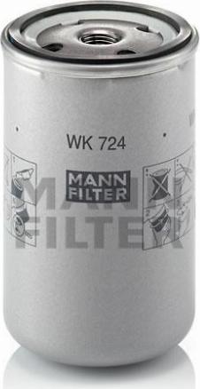 Mann-Filter WK 724 - Filtro combustible parts5.com