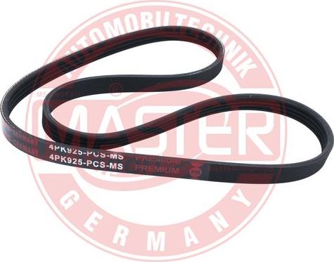 MASTER-SPORT GERMANY 4PK925-PCS-MS - Пистов ремък parts5.com