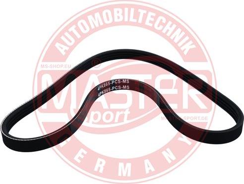 MASTER-SPORT GERMANY 4PK865-PCS-MS - V-Ribbed Belt parts5.com