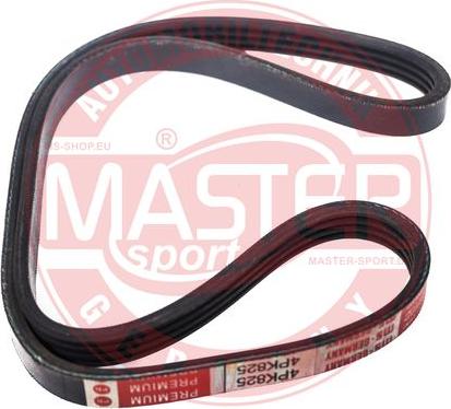 MASTER-SPORT GERMANY 4PK825-PCS-MS - Ozubený klinový remeň parts5.com