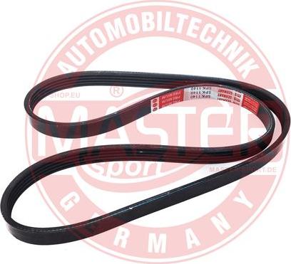 MASTER-SPORT GERMANY 5PK1140-PCS-MS - V-Ribbed Belt parts5.com