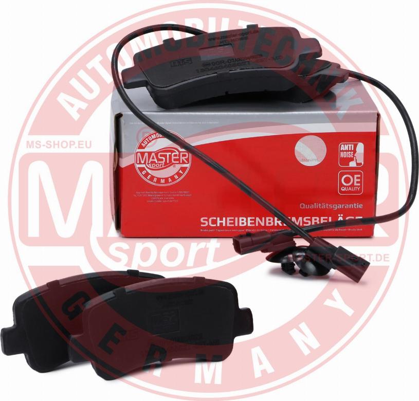 MASTER-SPORT GERMANY 13046048582T-SET-MS - Set placute frana,frana disc parts5.com