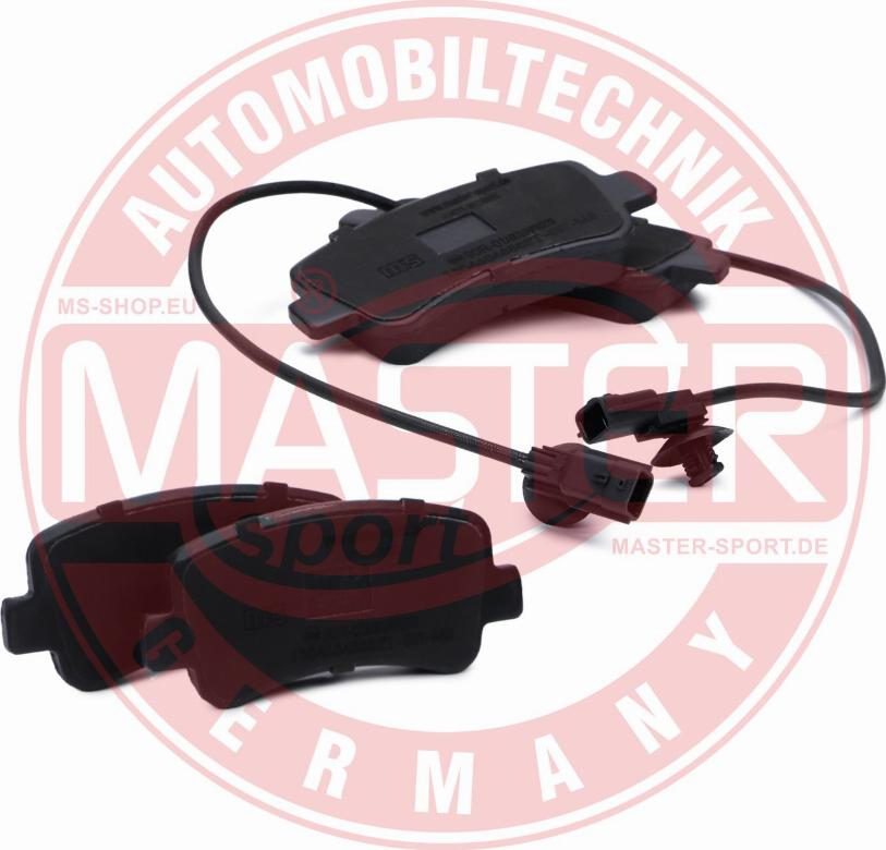 MASTER-SPORT GERMANY 13046048582T-SET-MS - Set placute frana,frana disc parts5.com