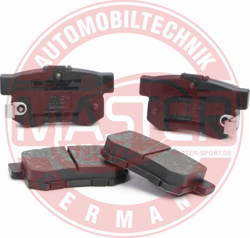 MASTER-SPORT GERMANY 13046059292N-SET-MS - Set placute frana,frana disc parts5.com