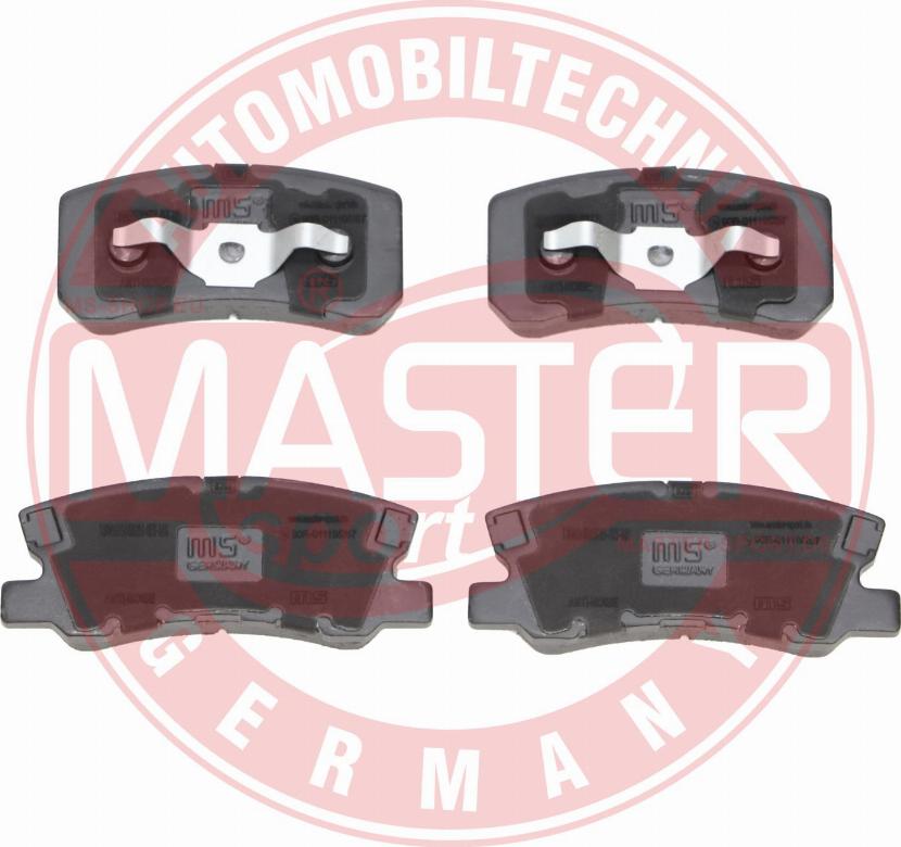 MASTER-SPORT GERMANY 13046058552N-SET-MS - Set placute frana,frana disc parts5.com