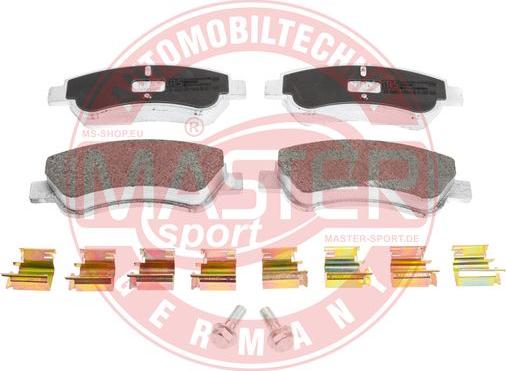 MASTER-SPORT GERMANY 13046039942K-SET-MS - Set placute frana,frana disc parts5.com