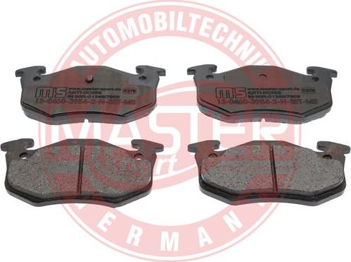 MASTER-SPORT GERMANY 13046039542N-SET-MS - Brake Pad Set, disc brake parts5.com