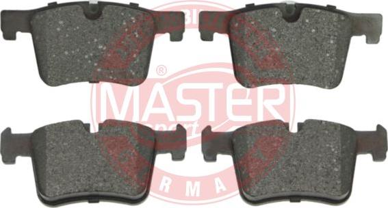 MASTER-SPORT GERMANY 13046038572N-SET-MS - Piduriklotsi komplekt,ketaspidur parts5.com