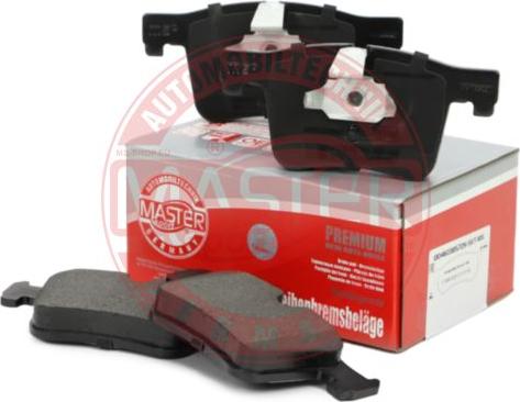 MASTER-SPORT GERMANY 13046038572N-SET-MS - Piduriklotsi komplekt,ketaspidur parts5.com