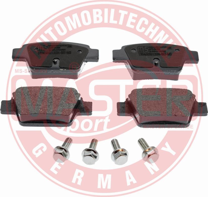 MASTER-SPORT GERMANY 13046038122N-SET-MS - Fékbetétkészlet, tárcsafék parts5.com