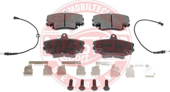 MASTER-SPORT GERMANY 13046028342N-SET-MS - Kit de plaquettes de frein, frein à disque parts5.com