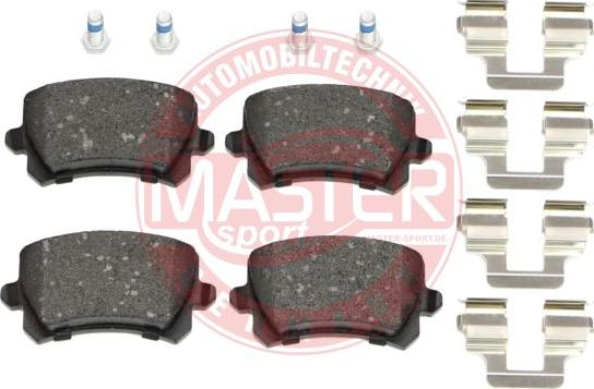 MASTER-SPORT GERMANY 13046027492N-SET-MS - Sada brzdových destiček, kotoučová brzda parts5.com