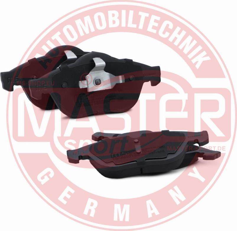 MASTER-SPORT GERMANY 13046071582N-SET-MS - Fékbetétkészlet, tárcsafék parts5.com