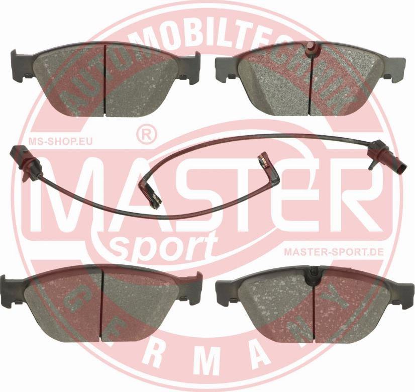 MASTER-SPORT GERMANY 13046072812N-SET-MS - Fren balata seti, diskli fren parts5.com