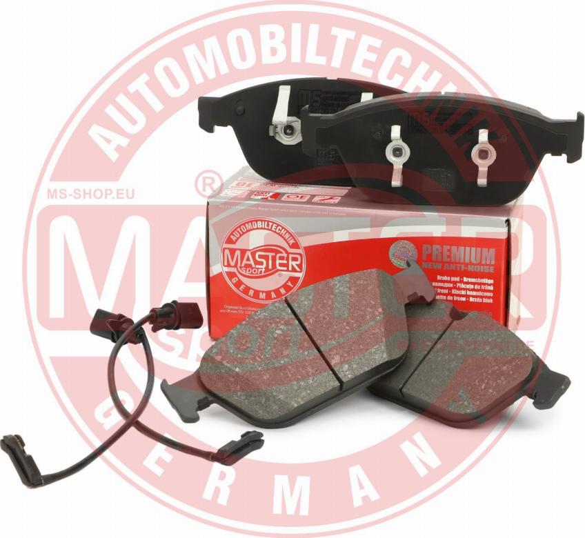 MASTER-SPORT GERMANY 13046072812N-SET-MS - Fren balata seti, diskli fren parts5.com