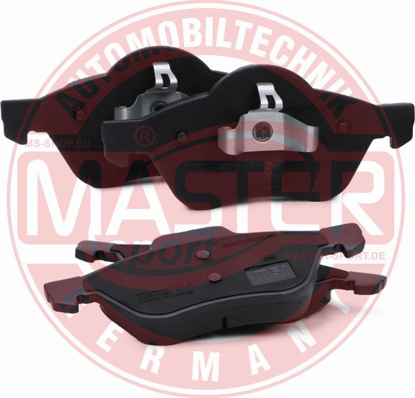 MASTER-SPORT GERMANY 13046072212N-SET-MS - Fékbetétkészlet, tárcsafék parts5.com