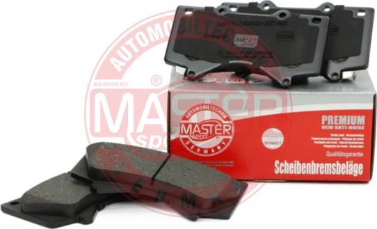 MASTER-SPORT GERMANY 13046135242N-SET-MS - Juego de pastillas de freno parts5.com