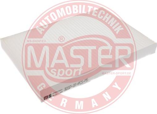 MASTER-SPORT GERMANY 3037-IF-PCS-MS - Filtre, air de l'habitacle parts5.com