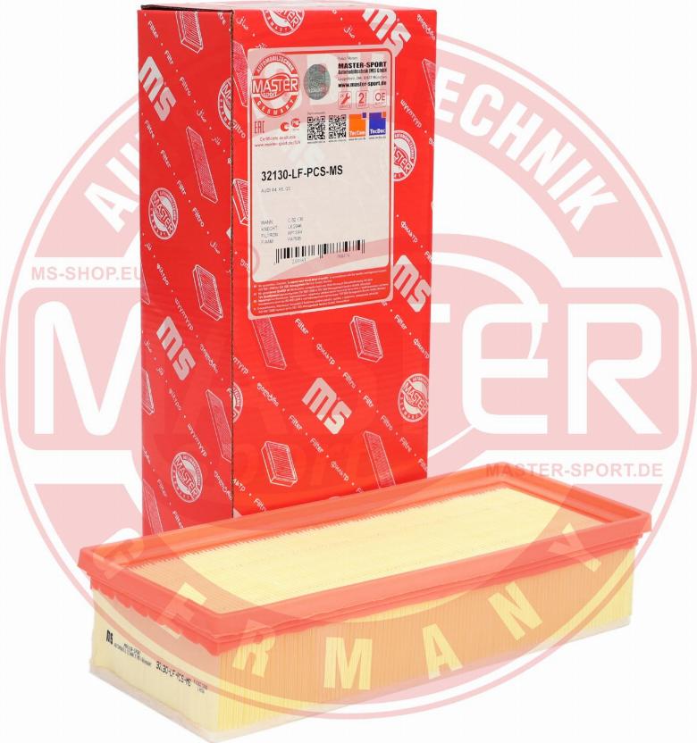 MASTER-SPORT GERMANY 32130-LF-PCS-MS - Filtro de aire parts5.com