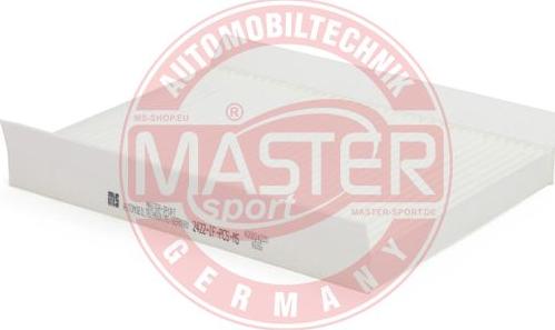 MASTER-SPORT GERMANY 2422-IF-PCS-MS - Filtre, kabin havası parts5.com