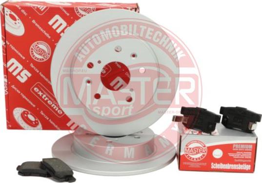 MASTER-SPORT GERMANY 200901600 - Set frana, frana disc parts5.com