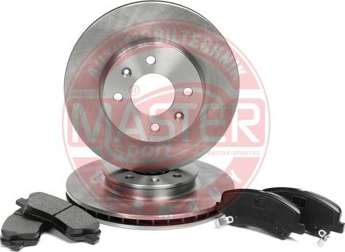 MASTER-SPORT GERMANY 200020890 - Brake Set, disc brakes parts5.com