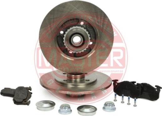 MASTER-SPORT GERMANY 200801090 - Brake Set, disc brakes parts5.com