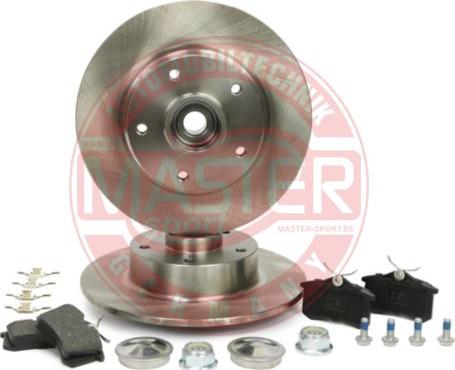 MASTER-SPORT GERMANY 200801160 - Set frana, frana disc parts5.com