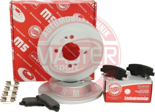 MASTER-SPORT GERMANY 201003940 - Set frana, frana disc parts5.com