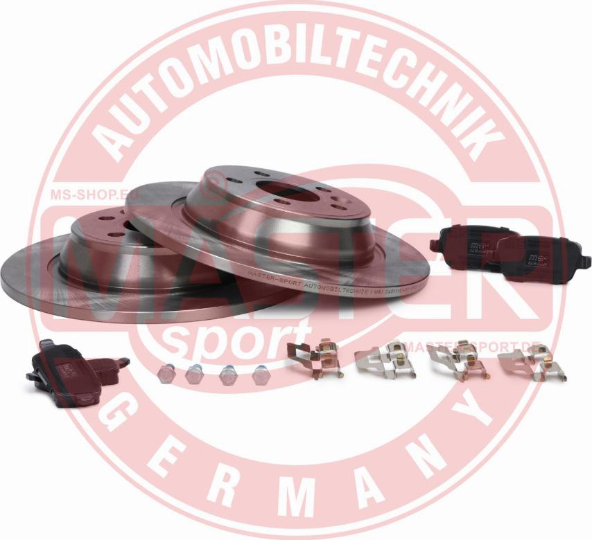 MASTER-SPORT GERMANY 201101450 - Brake Set, disc brakes parts5.com