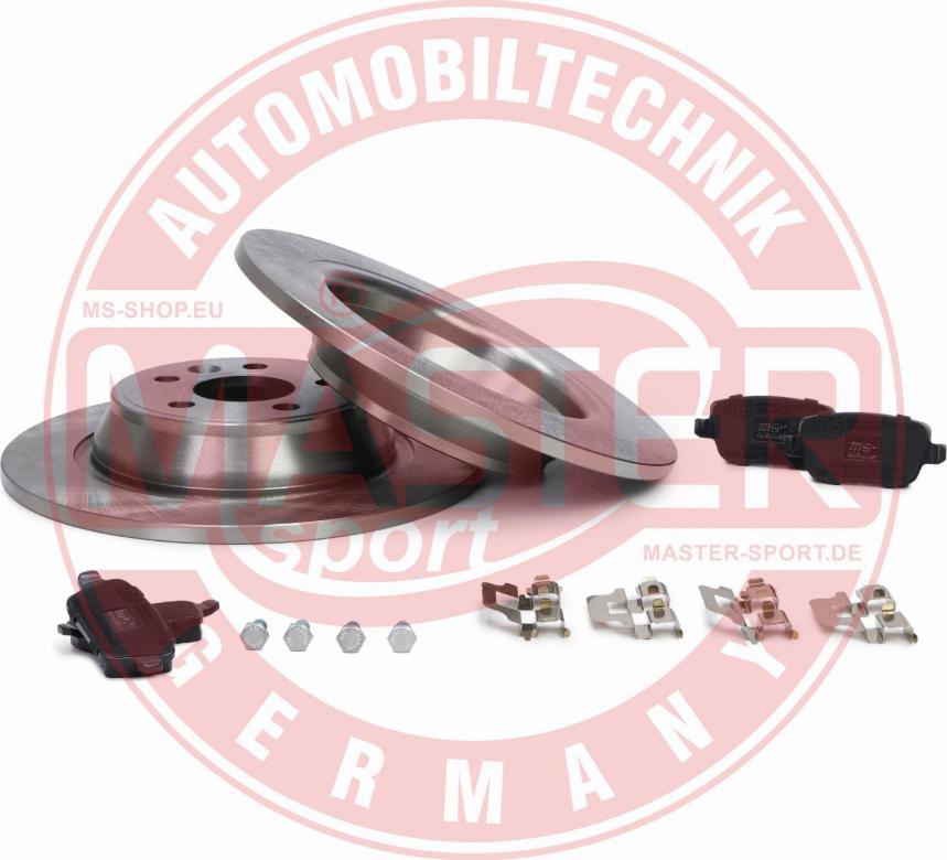 MASTER-SPORT GERMANY 201101450 - Brake Set, disc brakes parts5.com