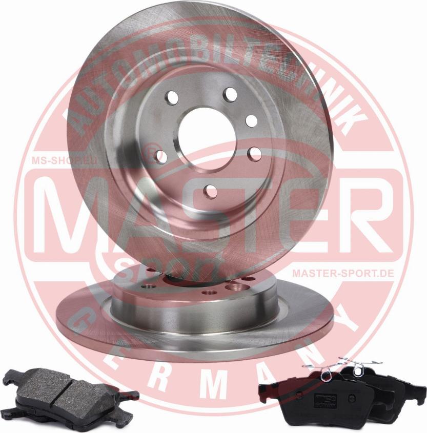 MASTER-SPORT GERMANY 201101580 - Kit frenos, freno de disco parts5.com