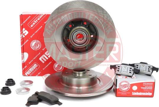 MASTER-SPORT GERMANY 201101670 - Set frana, frana disc parts5.com