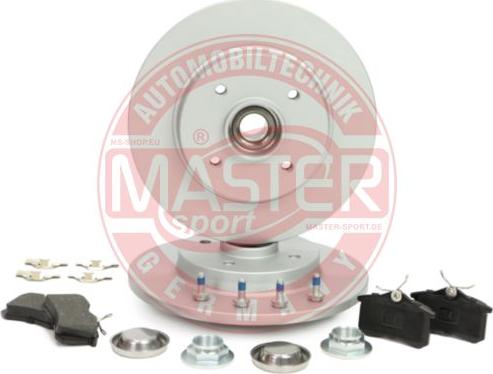 MASTER-SPORT GERMANY 201201941 - Komplet zavor, kolutna zavora parts5.com