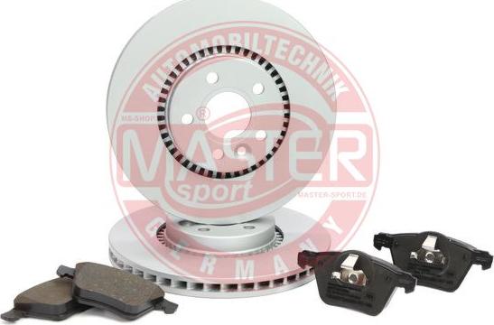 MASTER-SPORT GERMANY 202801620 - Set frana, frana disc parts5.com