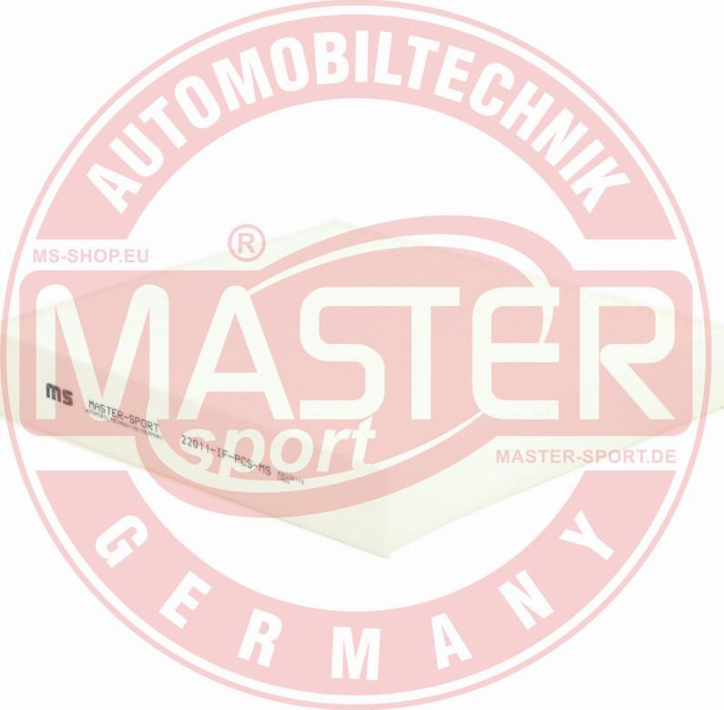 MASTER-SPORT GERMANY 22011-IF-PCS-MS - Filtro, aire habitáculo parts5.com