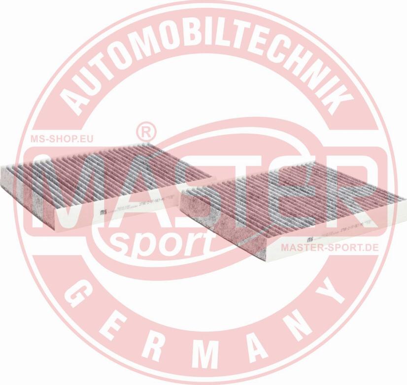 MASTER-SPORT GERMANY 2736-2-IF-SET-MS - Filtru, aer habitaclu parts5.com