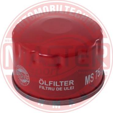 MASTER-SPORT GERMANY 75/3-OF-PCS-MS - Olejový filter parts5.com