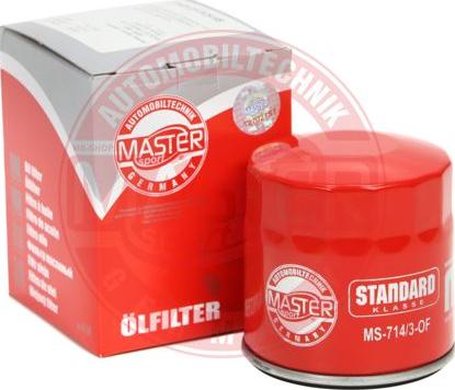 MASTER-SPORT GERMANY 714/3-OF-PCS-MS - Õlifilter parts5.com