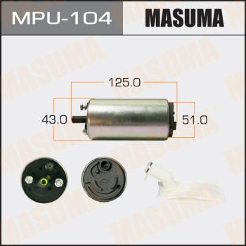 MASUMA MPU104 - Bomba de combustible parts5.com