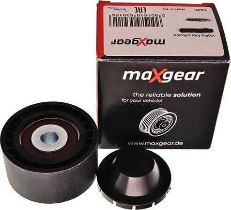 Maxgear 54-0536 - Usmeravajući / vodeći točkić, klinasti rebrasti kaiš parts5.com