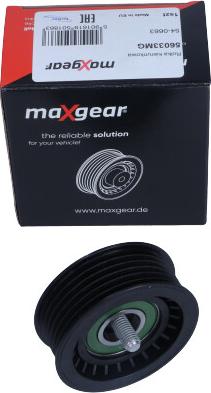 Maxgear 54-0663 - Паразитна / водеща ролка, пистов ремък parts5.com