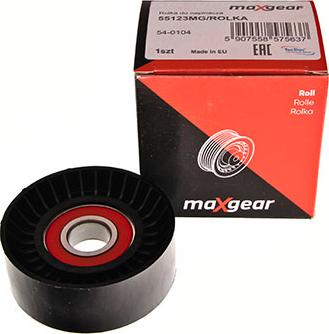 Maxgear 54-0104 - Deflection / Guide Pulley, v-ribbed belt parts5.com