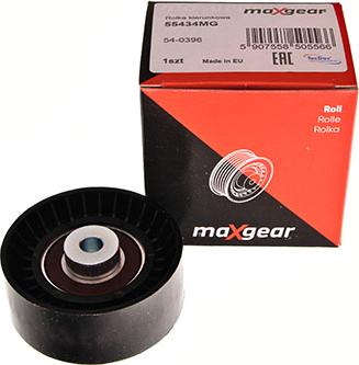 Maxgear 54-0396 - Saptırma / Kılavuz makarası, Kanallı V-kayışı parts5.com