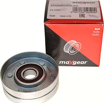 Maxgear 54-0282 - Направляющий ролик, поликлиновый ремень parts5.com